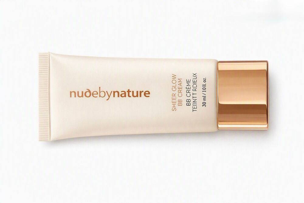 Nude by Nature Sheer Glow BB Cream 01 Porcelain – Radiant Finish 30 mL / 1 oz